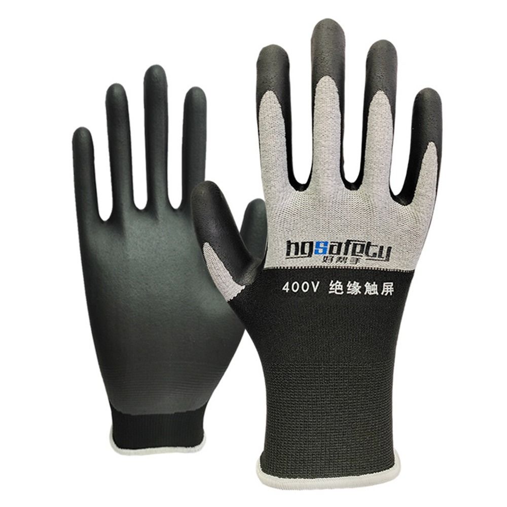 Ultrathin Electrical Insulating Gloves Industrial Rubber Touchscreen Compatible Safety Gear 8