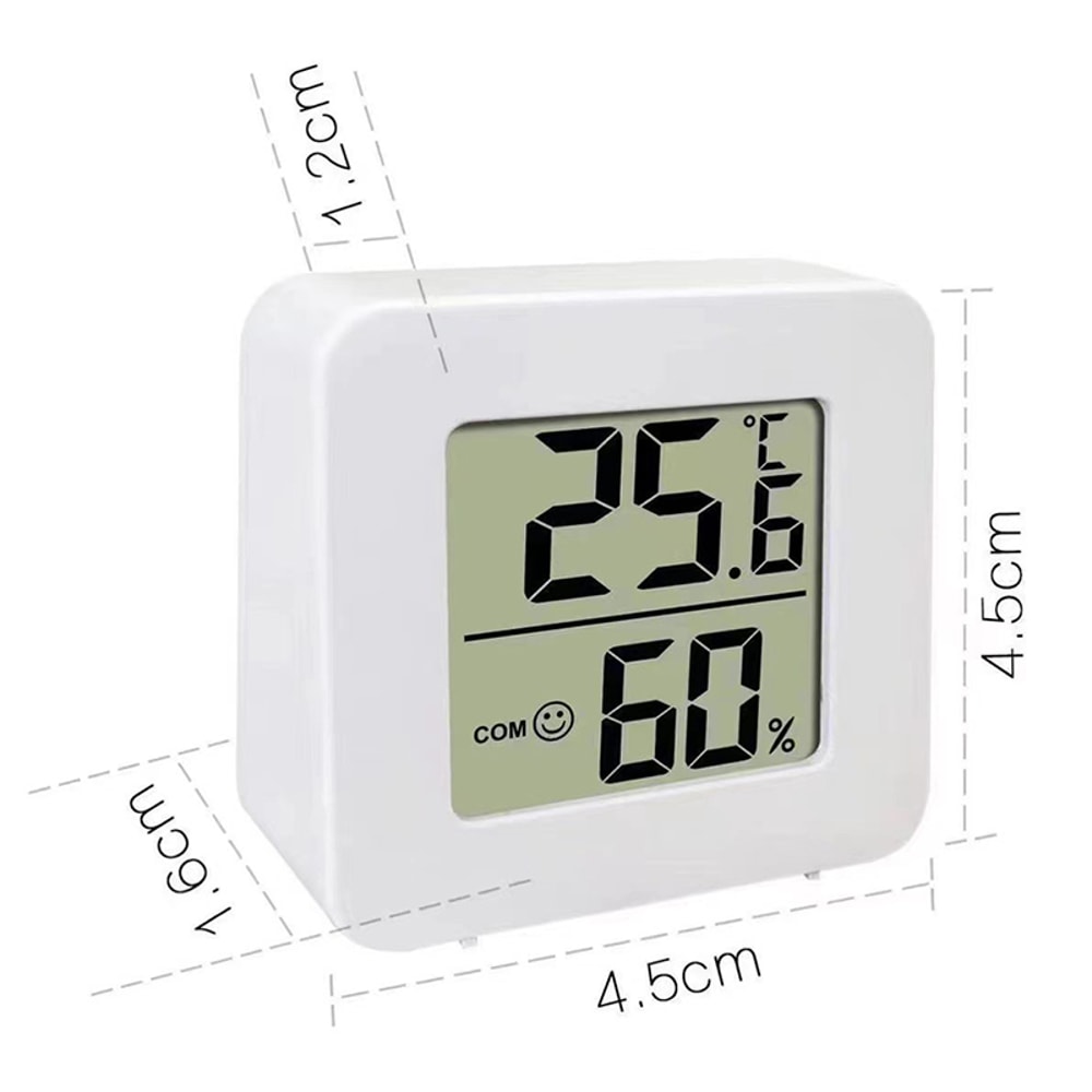 LCD Digital Thermometer Hygrometer For Home Accurate Indoor Temperature And Humidity Meter Sensor W 5
