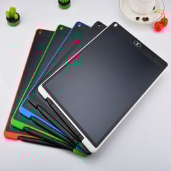 lcd writing tablet portable digital drawing handwriting pad for kids and adults ultra-thin, reusable, and eco-friendly