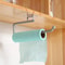 Punch-Free Wall-Mounted Paper Towel and Toilet Roll Rack for Kitchen and Bathroom