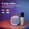 Portable Bluetooth Karaoke Machine with Wireless Microphones Perfect for Family Singing Childrens Gifts