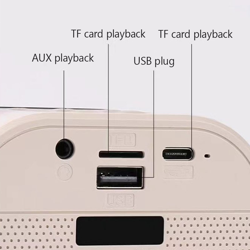 Portable Bluetooth Karaoke Machine with Wireless Microphones Perfect for Family Singing Childrens Gifts