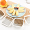 MultiFunctional Stainless Steel Vegetable Fruit Cutter Slicer Apple Pear Potato Chips Tool 2