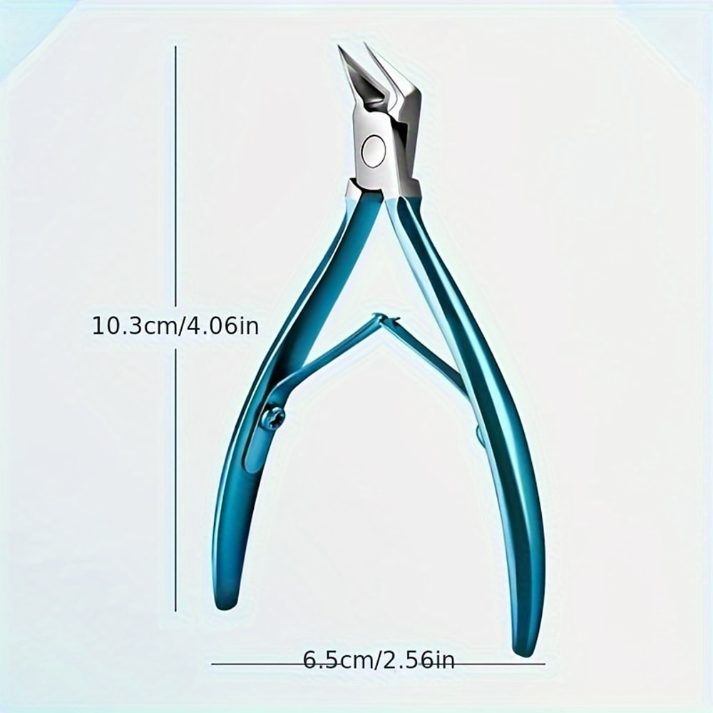 Toenail Clippers for Thick, Ingrown Nails Wide Opening, Non-Slip Long Handle Trimmers