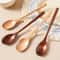 Wooden Spoon Set For Kitchen Soup Tea Coffee Honey Utensils EcoFriendly Durable MultiUse Wooden Kit 1