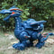 Fire Mechanical Dinosaur Water Spray Toy with Cool Light Electric Function Entertainment Puzzle for Boys