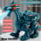 Fire Mechanical Dinosaur Water Spray Toy with Cool Light Electric Function Entertainment Puzzle for Boys