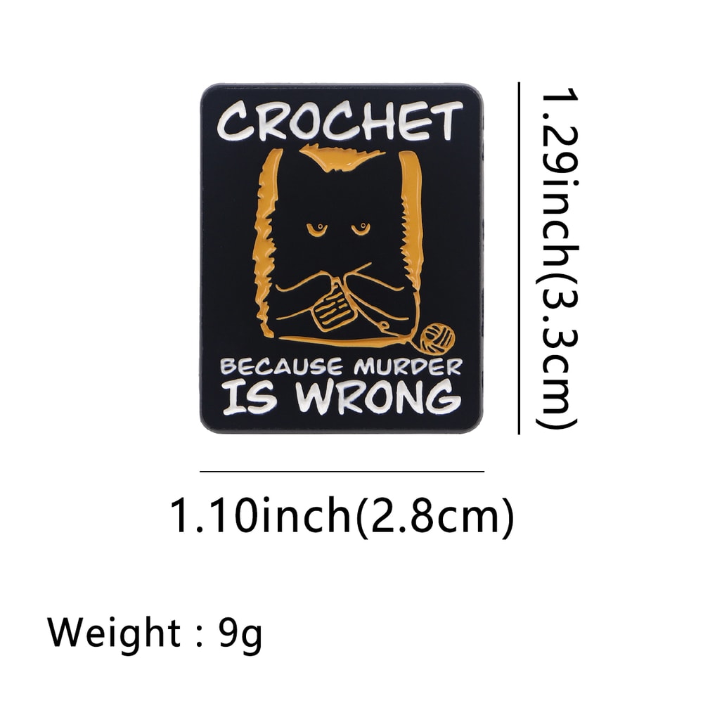 Cute Black Cat Enamel Pin Cozy, Whimsical Accessory for Your Bag, Hat, or Collar