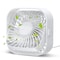 Mini Portable USB Desk Fan With Strong Airflow Quiet Operation Adjustable Speed Rotatable For Home