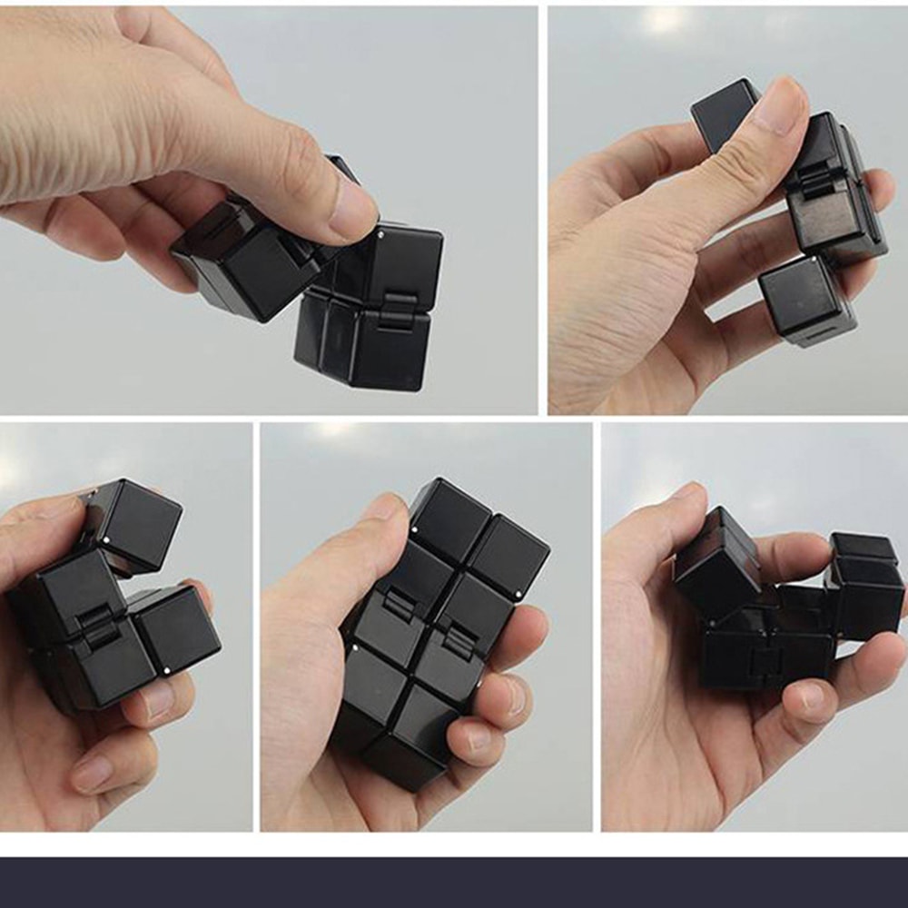 Infinity Magic Cube Puzzle Stress Relief and Creativity Enhancer for Adults Kids