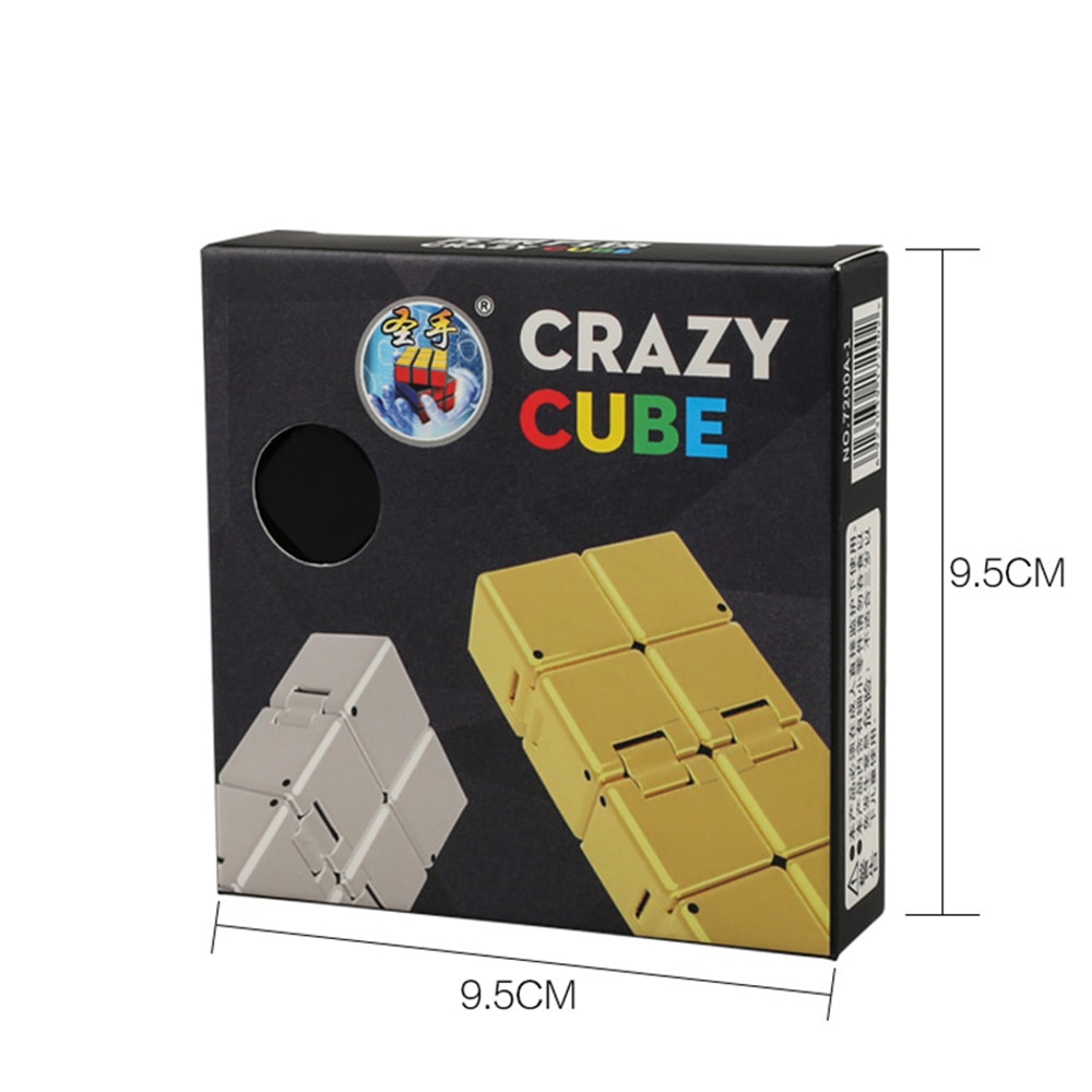Infinity Magic Cube Puzzle Stress Relief and Creativity Enhancer for Adults Kids