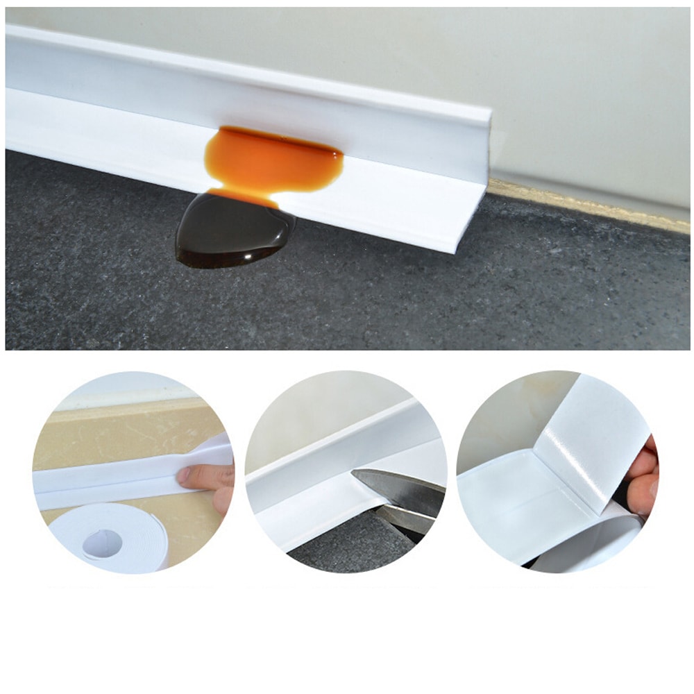 Waterproof Shower Bath Sealing Tape SelfAdhesive MoldProof Caulk Strip For Bathroom Kitchen 3