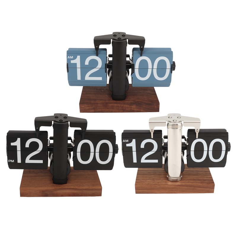 Digital Down Clock Large Display, Battery Operated Desk Clock