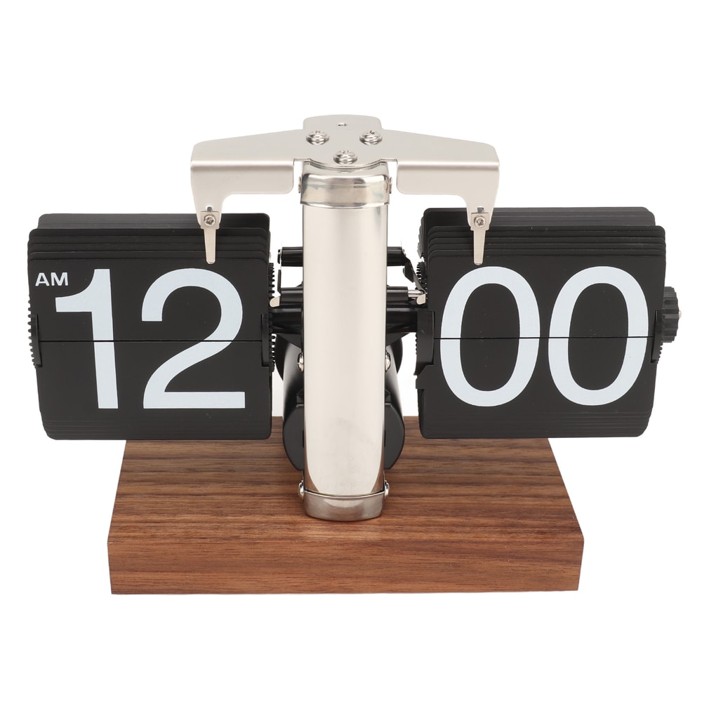 Digital Down Clock Large Display, Battery Operated Desk Clock