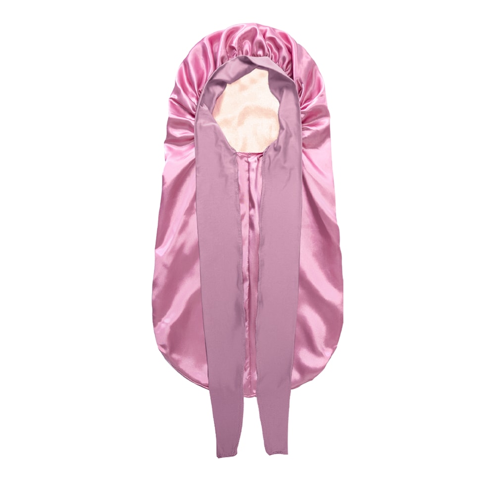 Extra Large Silk Hair Bonnet Cap for Women Comfortable Satin Head Cover for Sleeping, Shower, and Hair Care