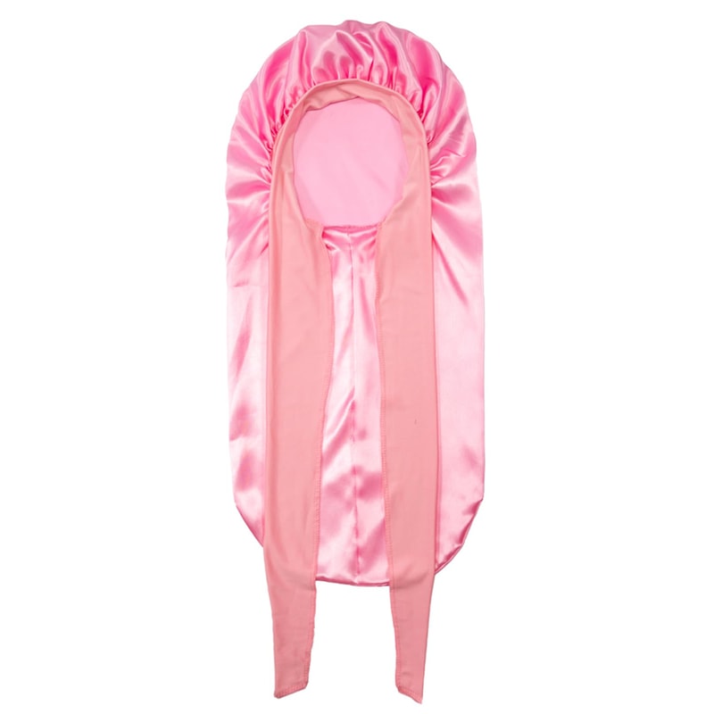 Extra Large Silk Hair Bonnet Cap for Women Comfortable Satin Head Cover for Sleeping, Shower, and Hair Care