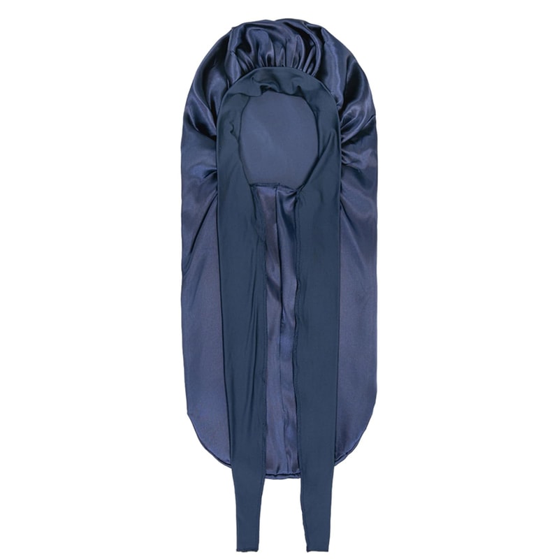 Extra Large Silk Hair Bonnet Cap for Women Comfortable Satin Head Cover for Sleeping, Shower, and Hair Care