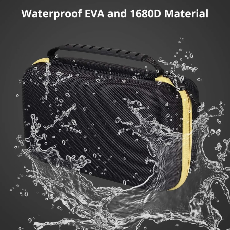 Portable EVA Case for Car Jump Starter and Power Bank Protective Travel Storage Bag