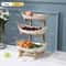 Modern Plastic Snack Dish Dried Fruit Basket Creative Cake Stand Salad Bowl For Home Living Room 9