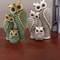 Resin Owl Family Decor Elegant Home Decoration for Living Room, Bookshelf, or TV Stand