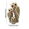 Resin Owl Family Decor Elegant Home Decoration for Living Room, Bookshelf, or TV Stand