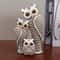 Resin Owl Family Decor Elegant Home Decoration for Living Room, Bookshelf, or TV Stand