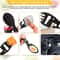 Multifunctional Survival Whistle Knife with Spork, Wrench, Bottle Opener Spoon Essential Outdoor Tool for Camping