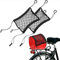 Motorcycle Cargo Net High Elastic Double Layer Net For Helmet Storage Bungee Hooks Luggage Net For 0