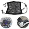 Motorcycle Cargo Net High Elastic Double Layer Net For Helmet Storage Bungee Hooks Luggage Net For 1