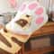 Cute Cat Paws Heat Resistant Microwave Cotton Gloves for Kitchen Baking