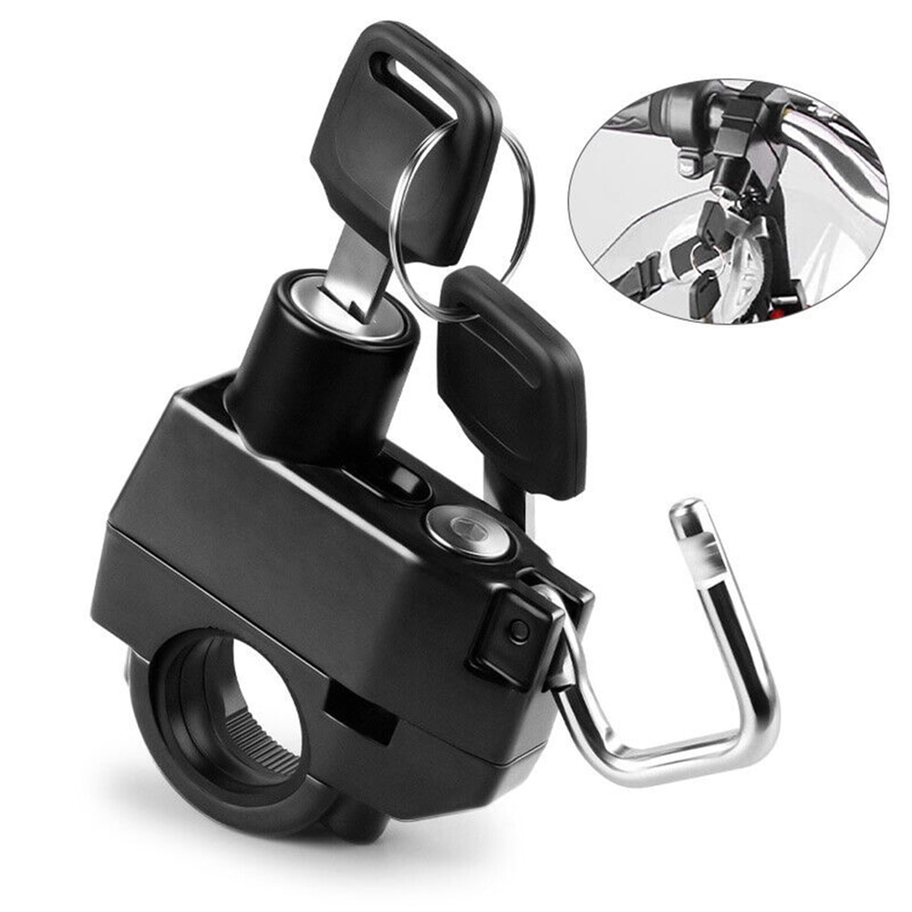 Helmet Locking Device Anti-Theft, Rustproof, Compact and Convenient Motorcycle Helmet Lock