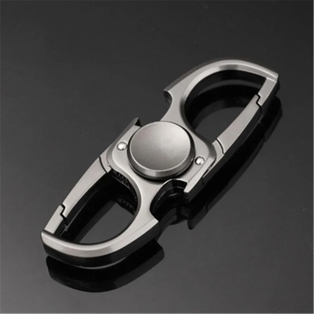 Anti-Anxiety Finger Spinner with Bottle Opener Stress Relief Fidget Keychain Toy