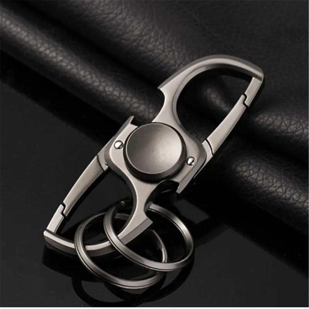 Anti-Anxiety Finger Spinner with Bottle Opener Stress Relief Fidget Keychain Toy