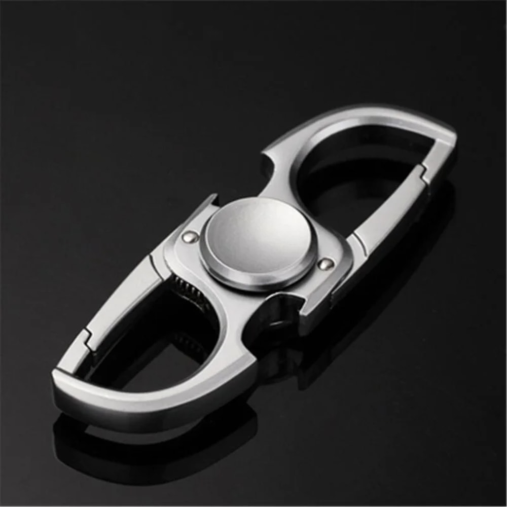 Anti-Anxiety Finger Spinner with Bottle Opener Stress Relief Fidget Keychain Toy