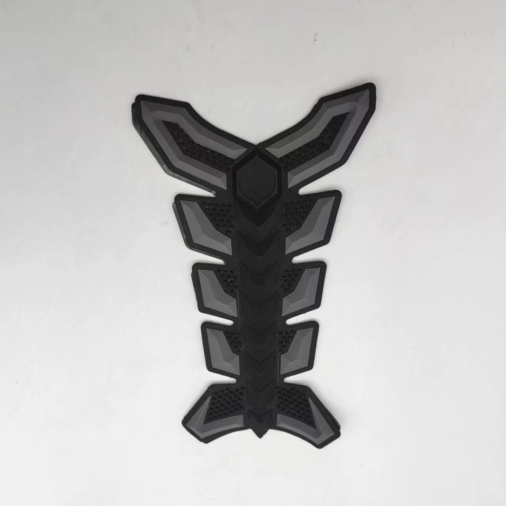Universal Motorcycle Tank Protector Pad Rubber Fish Bone Fuel Oil Protector Sticker 4