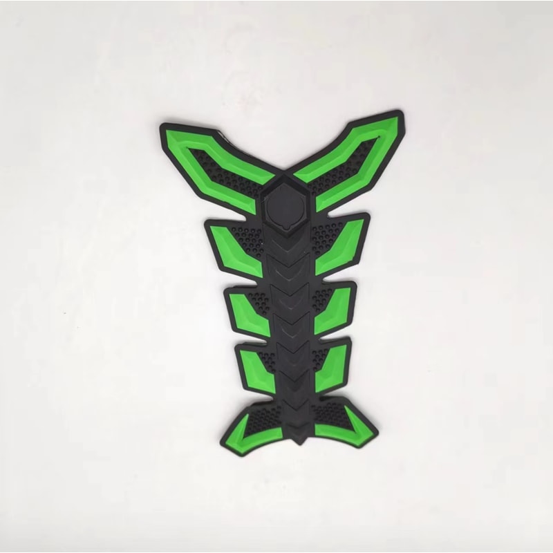 Universal Motorcycle Tank Protector Pad Rubber Fish Bone Fuel Oil Protector Sticker 9