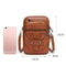 Vintage MultiFunctional PU Leather Crossbody Bag For Women Stylish Handbag Cell Phone Purse 4