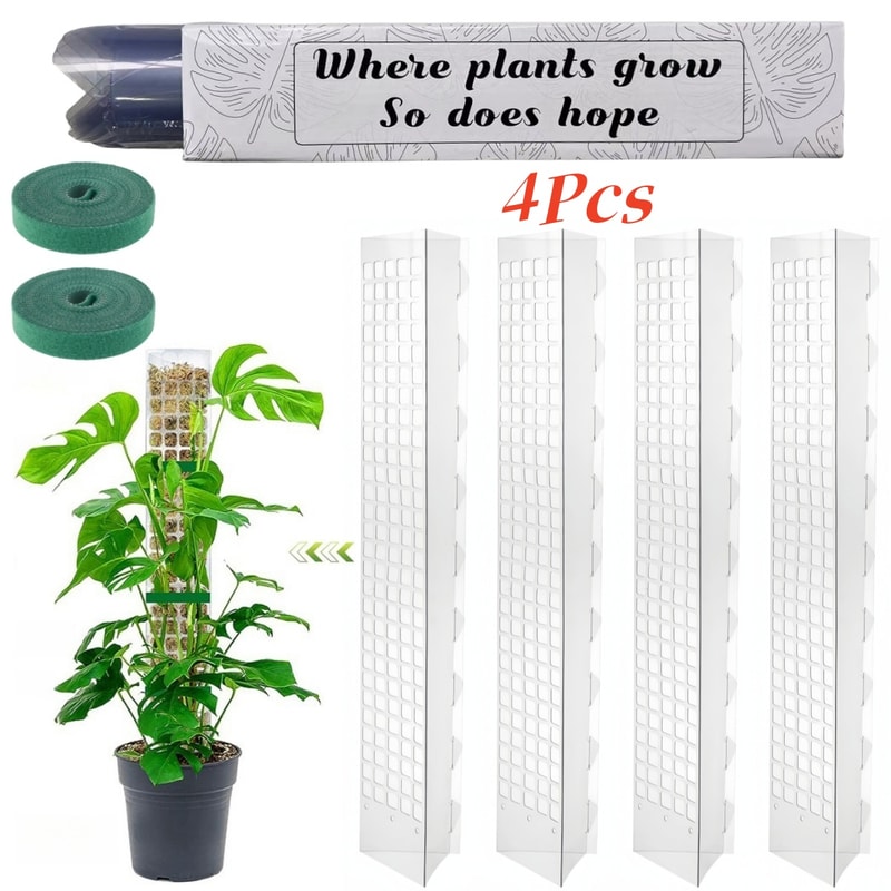 Moss Pole For Indoor Plants Plant Stand For Climbing Plant Growth 7