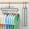 SpaceSaving Foldable Hangers Heavy Duty Clothes Organizer For Closet Wardrobe 2
