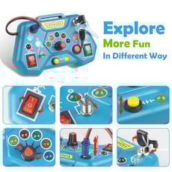 montessori puzzle game console for early education lcd display huarong road game for logical thinking