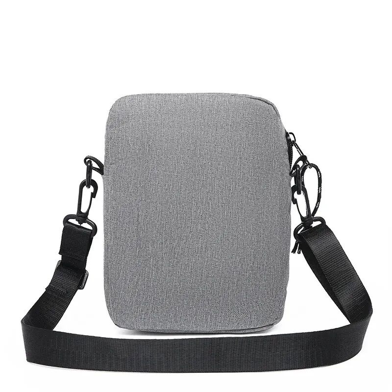 Mens Casual Oxford Cloth Shoulder Bag Stylish Small Square Crossbody Satchel 1