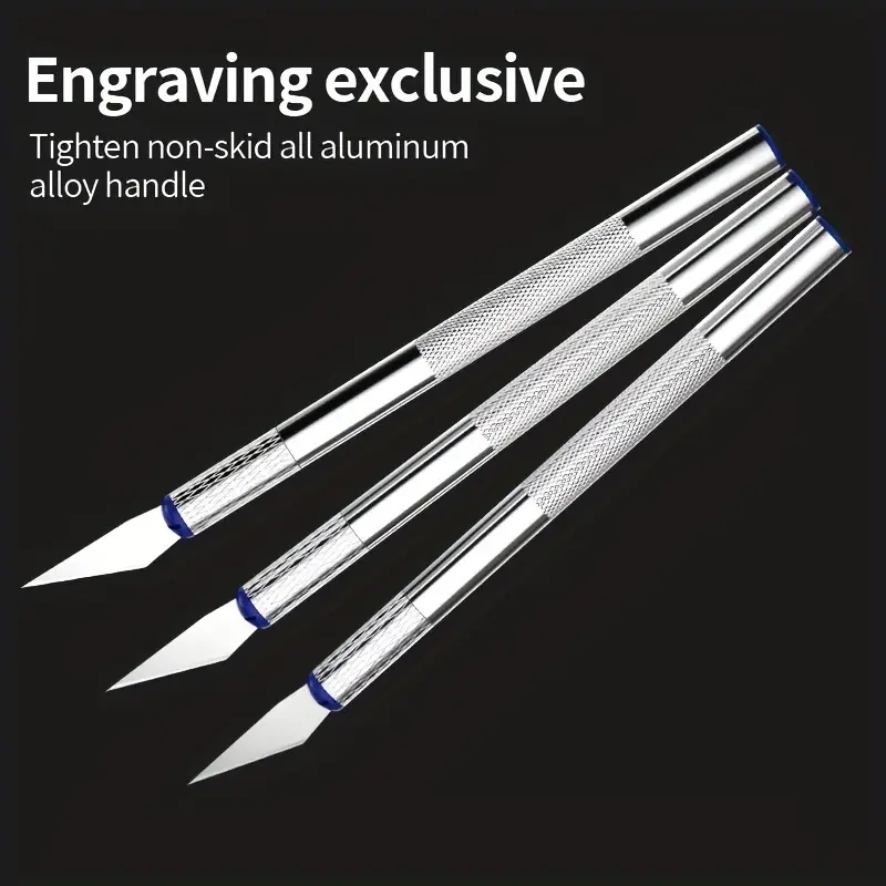 Precision Carving Knife Pen For DIY Art Paper Cutting NonSlip Tool For Detail Work 5