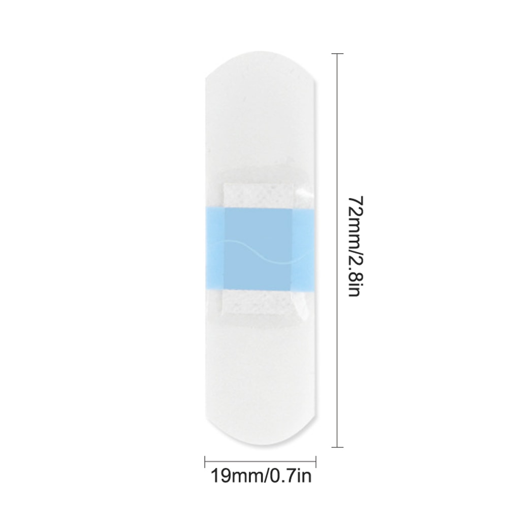 Transparent Waterproof Band Aid Strips for Wound Care and Sports Activities