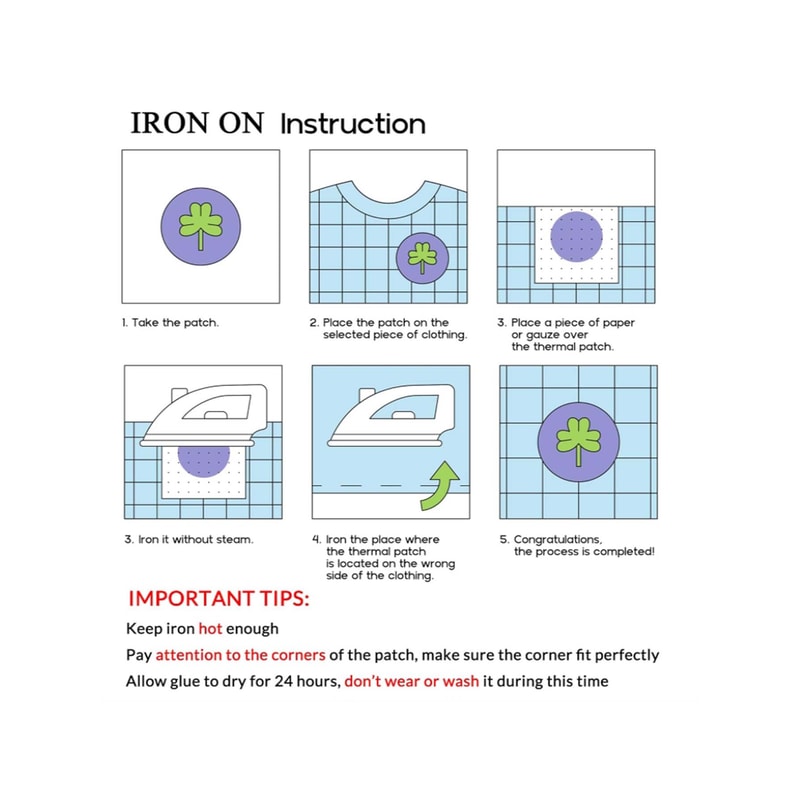 Cute Black Cat Embroidered Iron On Patch for Jackets, Jeans and Bags