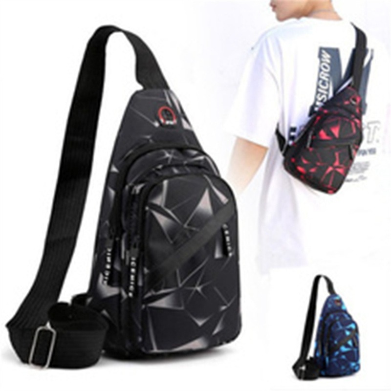 Casual Crossbody Backpack for Sports, Travel, and Outdoor Activities Lightweight and Versatile Shoulder Bag for Men