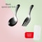 Portable Stainless Steel Childrens Tableware Set Spoon Fork Combo For Outdoor Dining 5