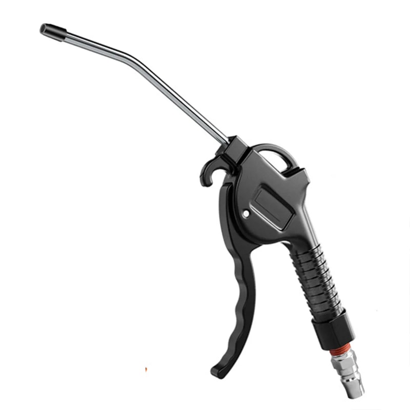 High Flow Air Blow Gun For Compressor With Angled Bent Nozzle Available In Different Colors Short S 8