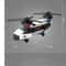 DIY MOC City Plane SWAT Super Police CAR Dual-Rotor Helicopter Building Blocks Kit Classic Model