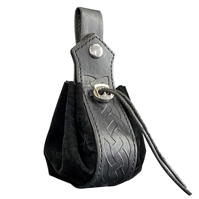 Vikingstyle Medieval Pouch For Belt Mens Highquality Retro Coin Purse Stylish Waist Bag 6