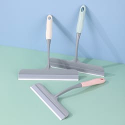 premium shower window squeegee for glass cleaning perfect for shower doors, bathroom windows, and car glass